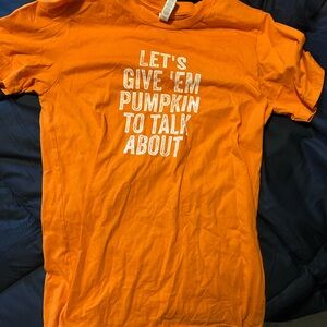 Orange Graphic T-Shirt